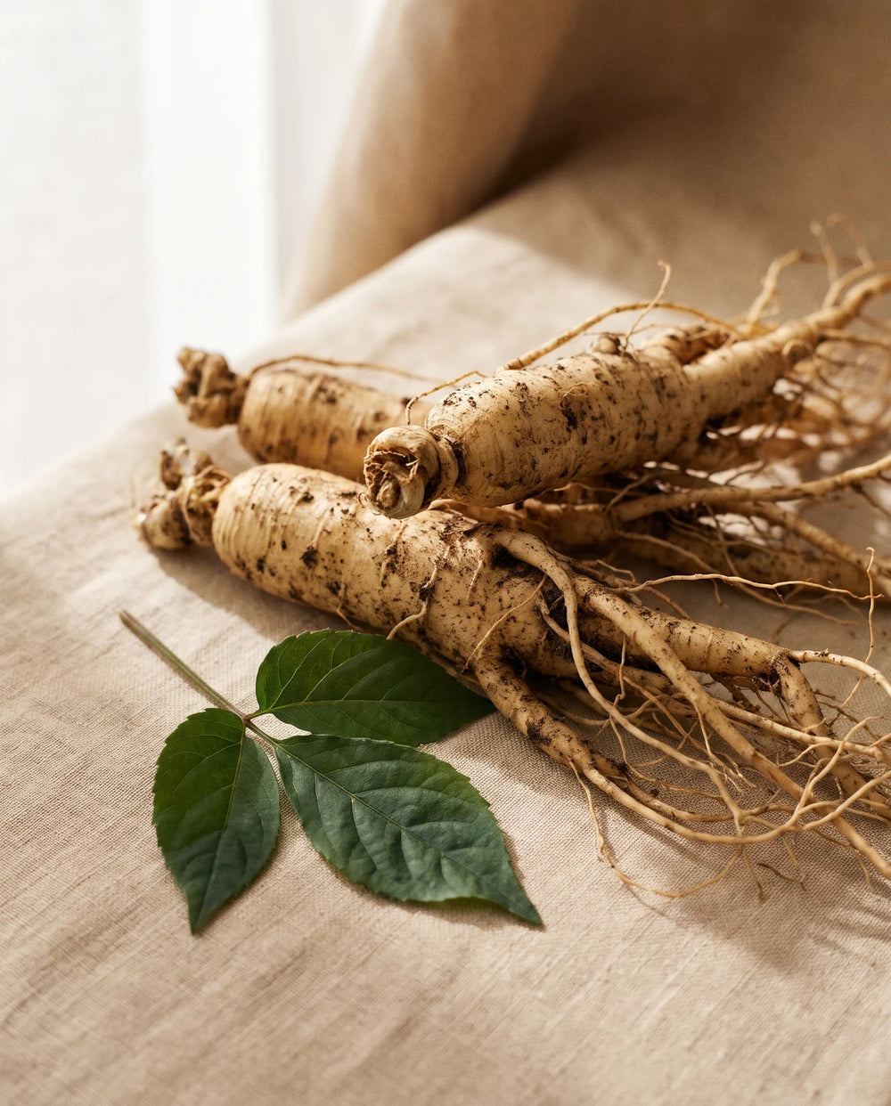 Racines de ginseng